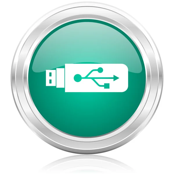 Usb internet icon — Stock Photo, Image