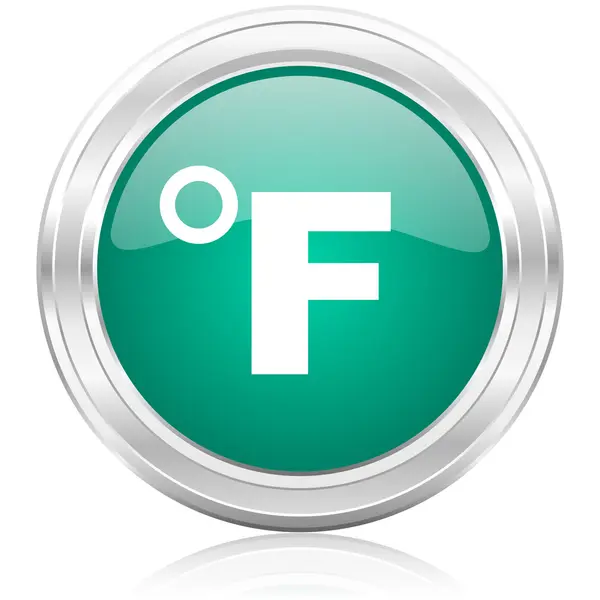 Fahrenheit internet icon — Stock Photo, Image