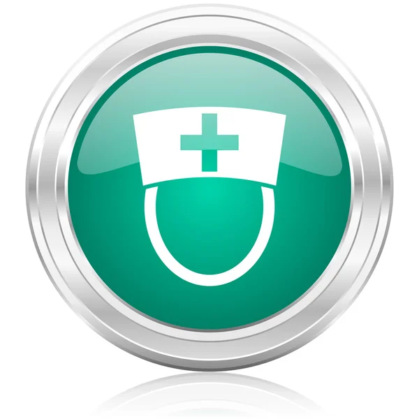 Verpleegkundige internet pictogram — Stockfoto