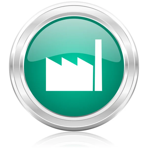 Factory internet icon — Stock Photo, Image