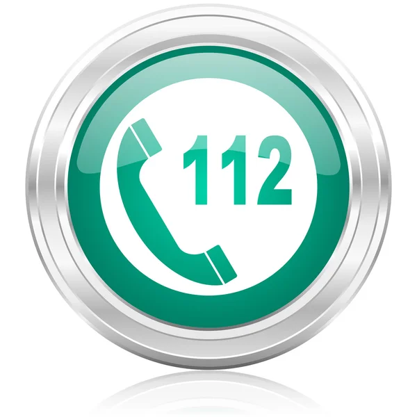 Emergency call internet icon — Stock Photo, Image