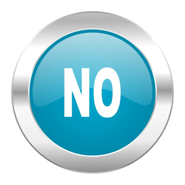 No internet blue icon — Stock Photo, Image