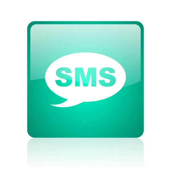 Ícone sms internet — Fotografia de Stock