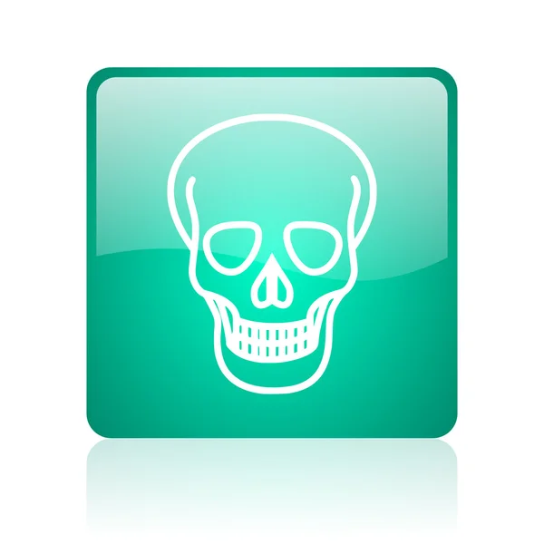 Skull internet icon — Stock Photo, Image