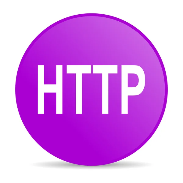 HTTP веб значок — стокове фото