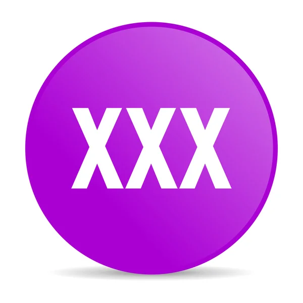 Ikona webové XXX — Stock fotografie