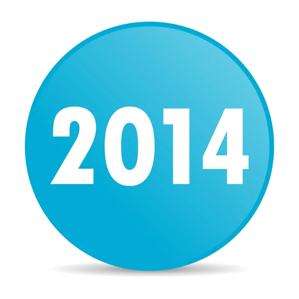 Год 2014 интернет-икона — стоковое фото