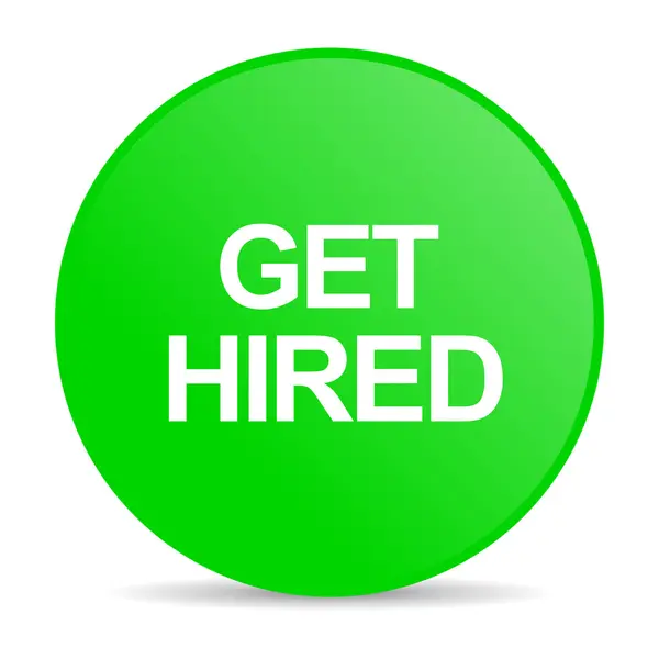 Get hired internet icon — Stock Photo, Image