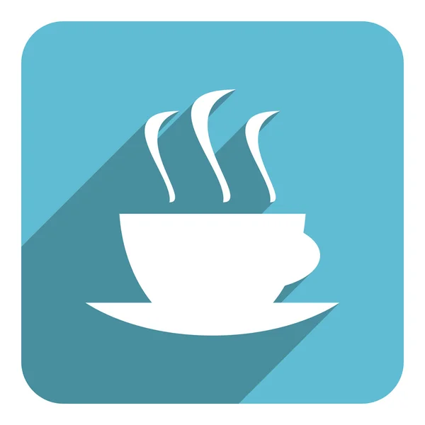 Taza de café icono plano —  Fotos de Stock