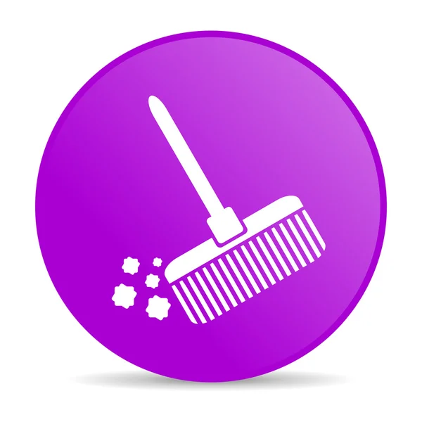 Broom web icon — Stock Photo, Image