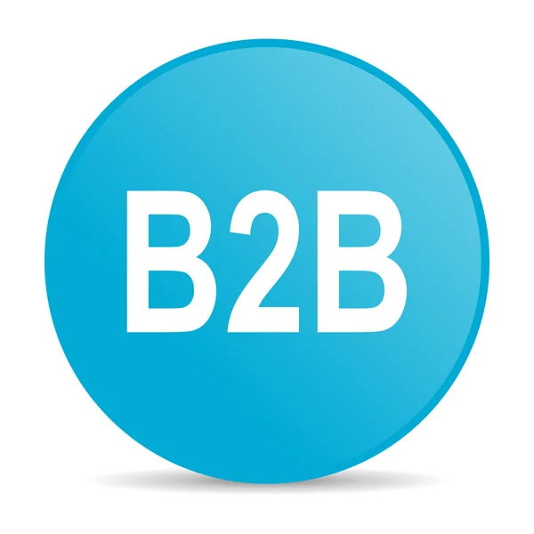 B2b Internet-Ikone — Stockfoto