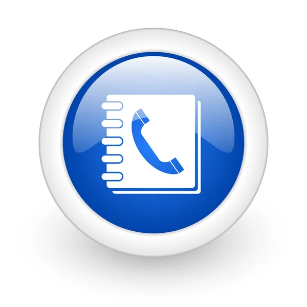 Phonebook icon — Stock Photo, Image