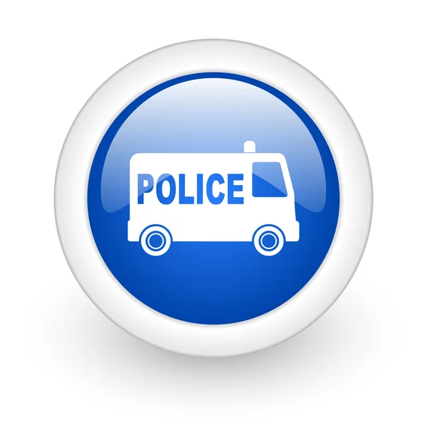 Ikona policji — Zdjęcie stockowe