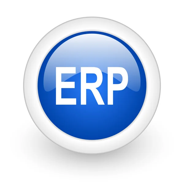 Icono erp — Foto de Stock