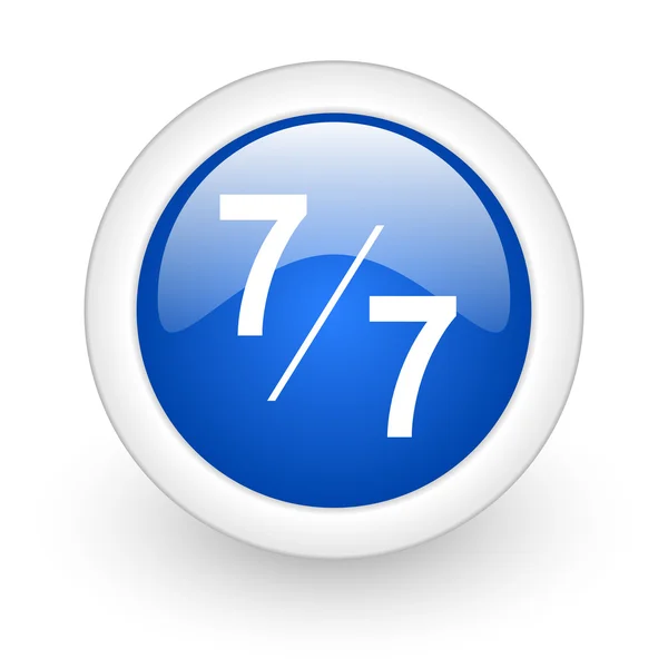 7 per 7-ikonen — Stockfoto