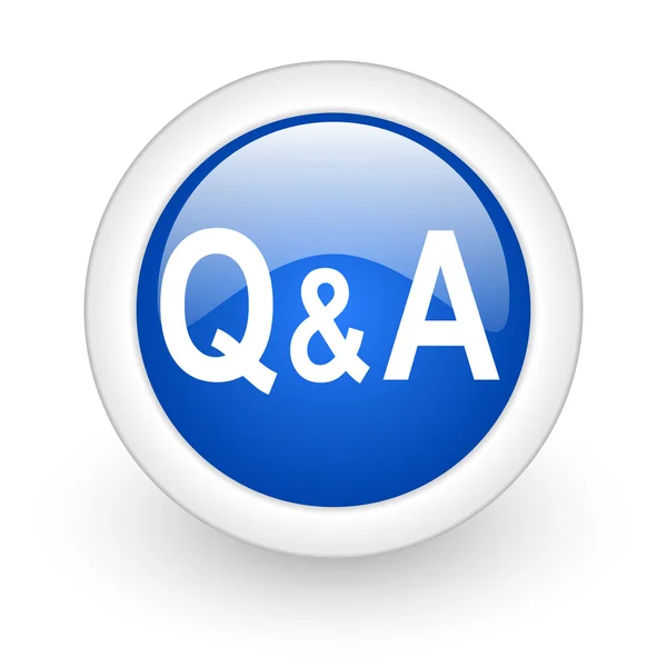 Question answer icon — Stock Photo, Image