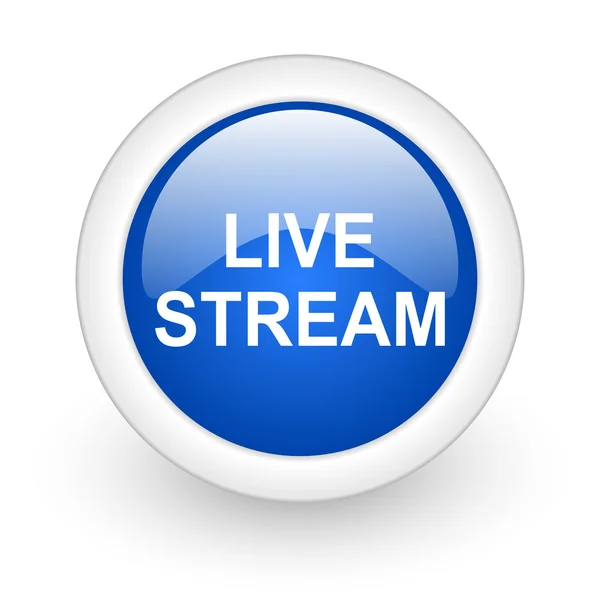 Livestream-Symbol — Stockfoto