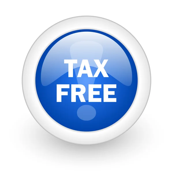 세금 무료 아이콘 — 스톡 사진