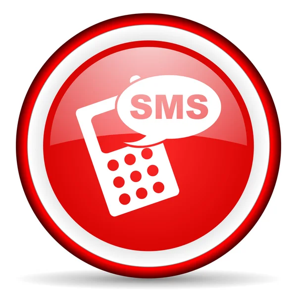 Ikona sieci web SMS — Zdjęcie stockowe