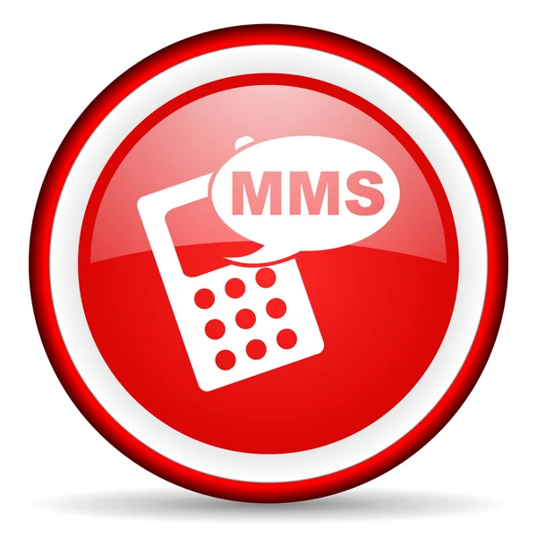Ikona webové MMS — Stock fotografie