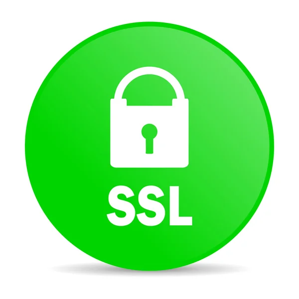 Піктограма інтернет SSL — стокове фото