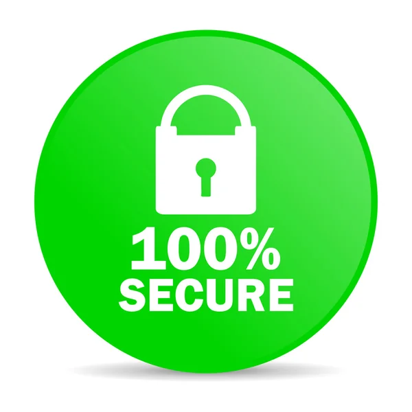 Secure internet icon — Stock Photo, Image