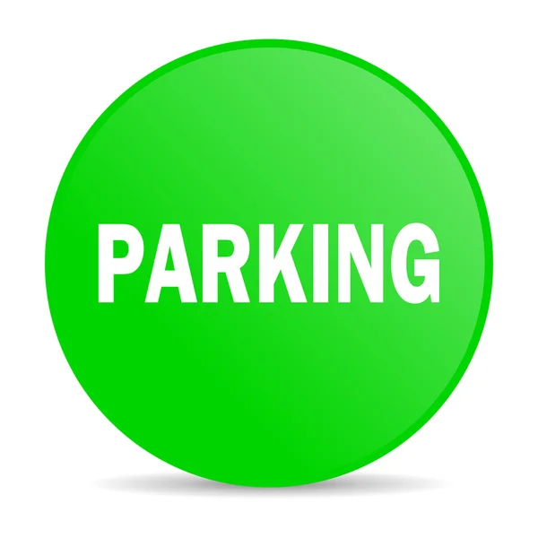 Parcheggio icona internet — Foto Stock