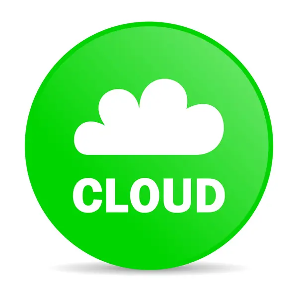 Icône internet cloud — Photo