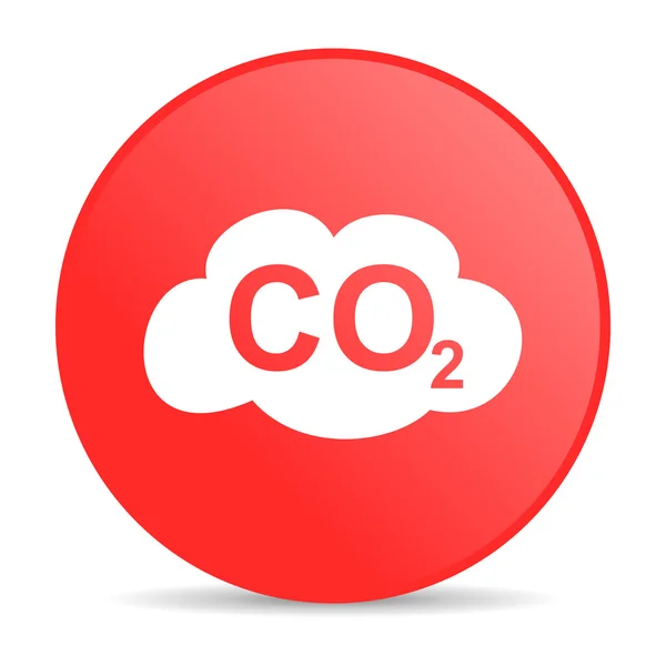 Icono web de dióxido de carbono — Foto de Stock