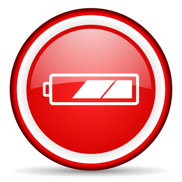Battery web icon — Stock Photo, Image