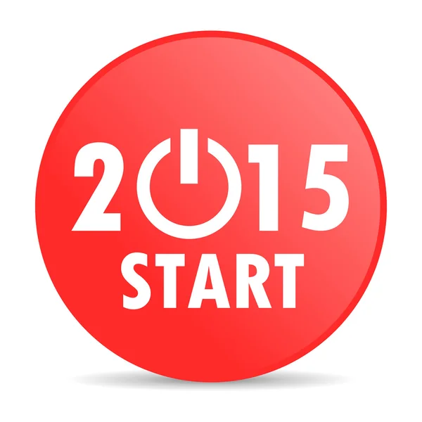 New year 2015 web icon — Stock Photo, Image