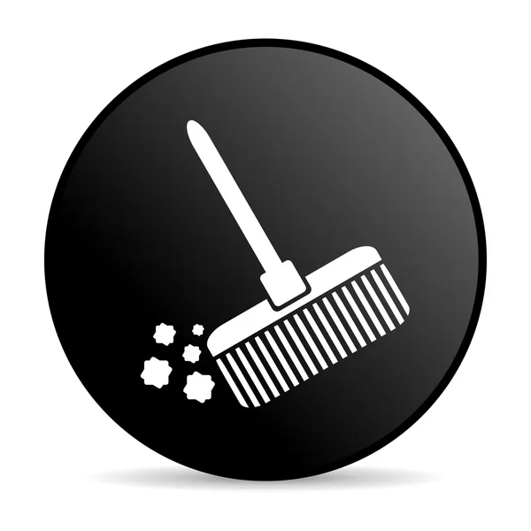 Broom icon — Stock Photo, Image