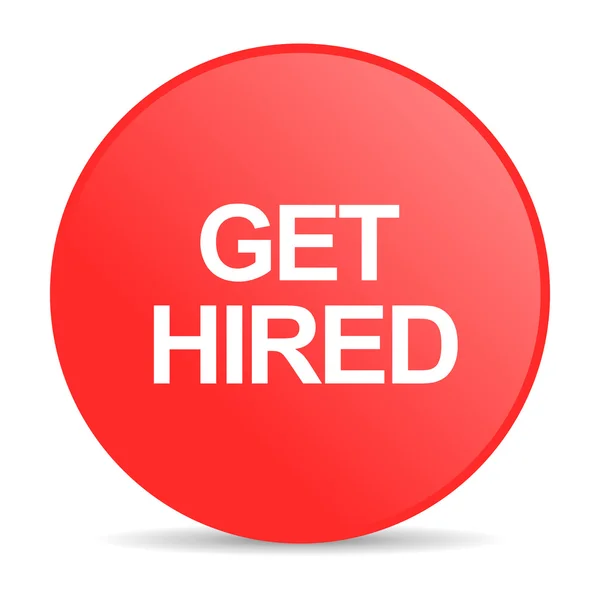 Get hired web icon — Stock Photo, Image