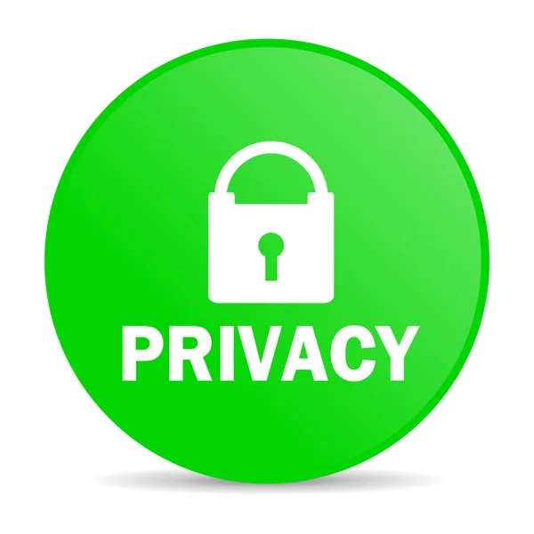 Privacy internet-pictogram — Stockfoto