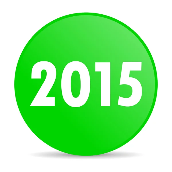 Nuovo anno 2015 icona internet — Foto Stock