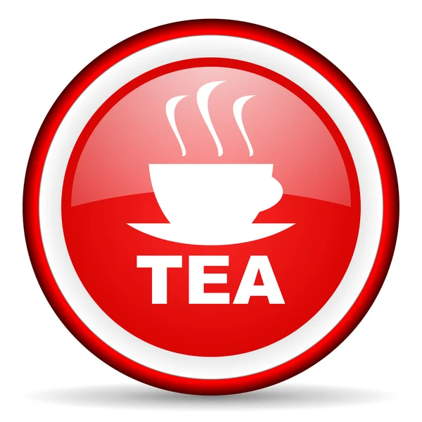 Icono web de té — Foto de Stock