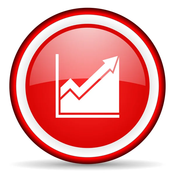 हिस्टोग्राम वेब आइकन — स्टॉक फ़ोटो, इमेज