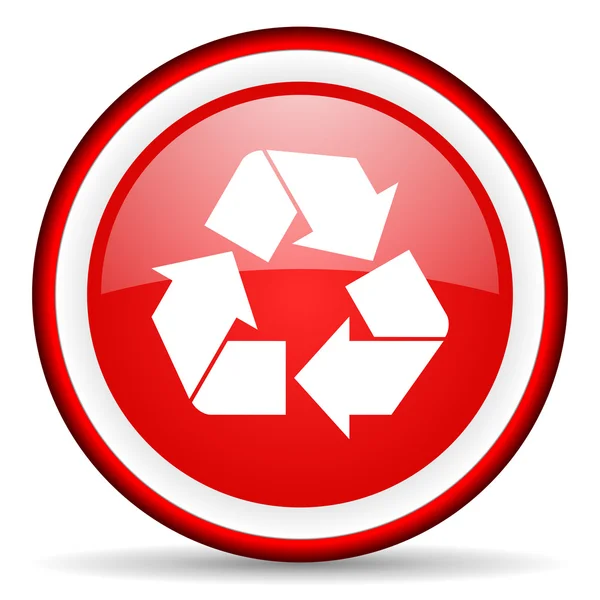 Recycle web pictogram — Stockfoto
