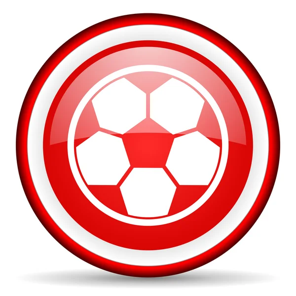 Futbol web simgesi — Stok fotoğraf