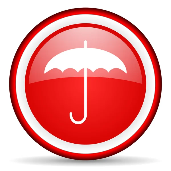 Icona web ombrello — Foto Stock