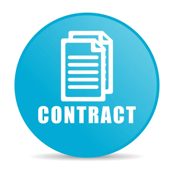 Contract internet icon — Stock Photo, Image