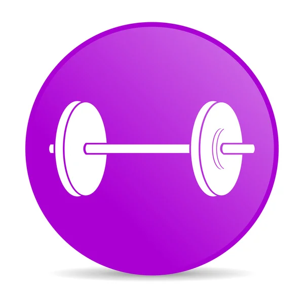 Ícone web fitness — Fotografia de Stock