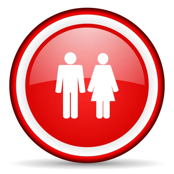 Couple web icon — Stock Photo, Image