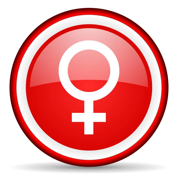 Female web icon — Stock Photo, Image