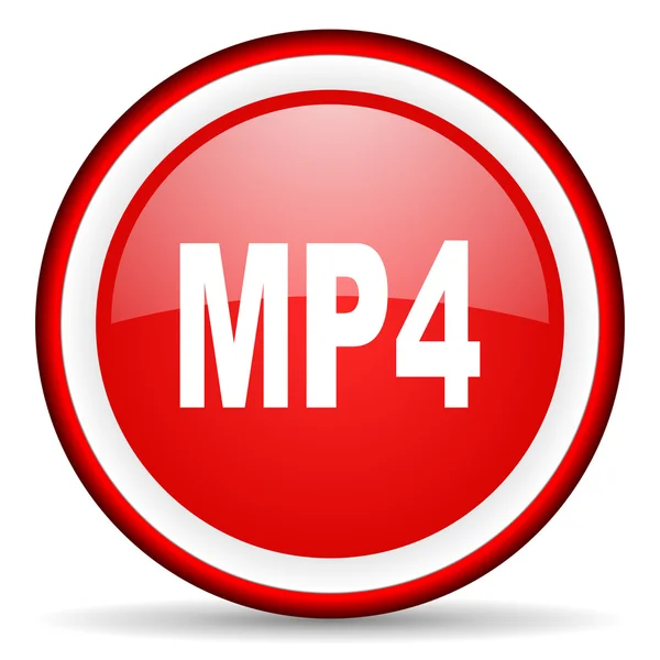 Mp4 网络图标 — 图库照片