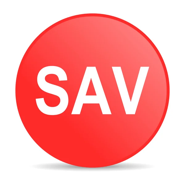 Ikona webové SAV — Stock fotografie