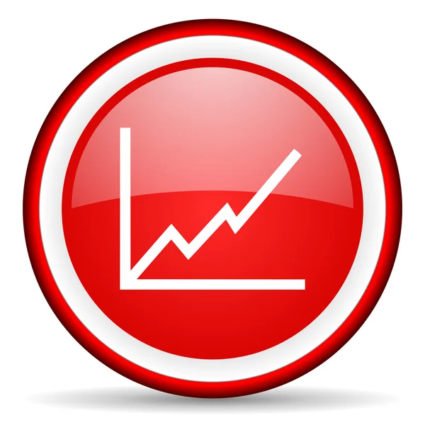 Chart web icon — Stock Photo, Image
