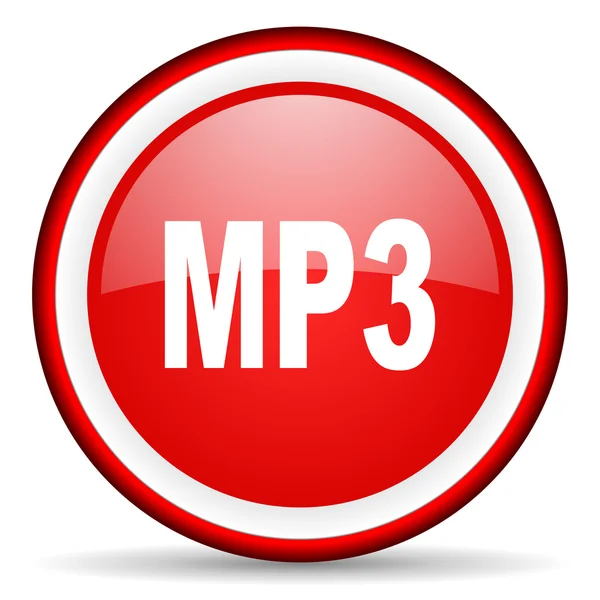 Веб-иконка mp3 — стоковое фото
