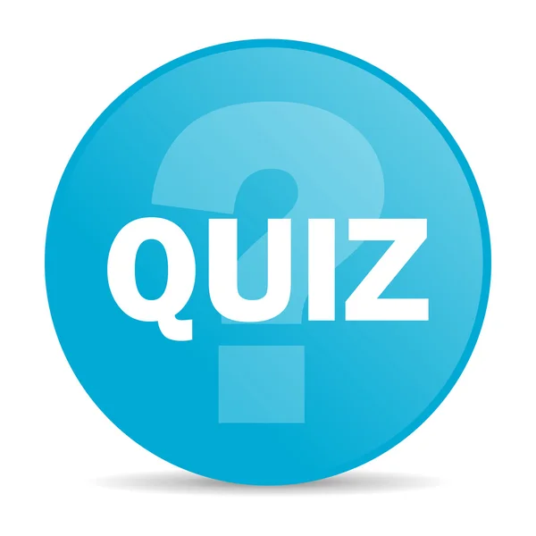 Pictogram internet quiz — Stockfoto