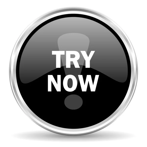 Try now internet icon — Stock Photo, Image
